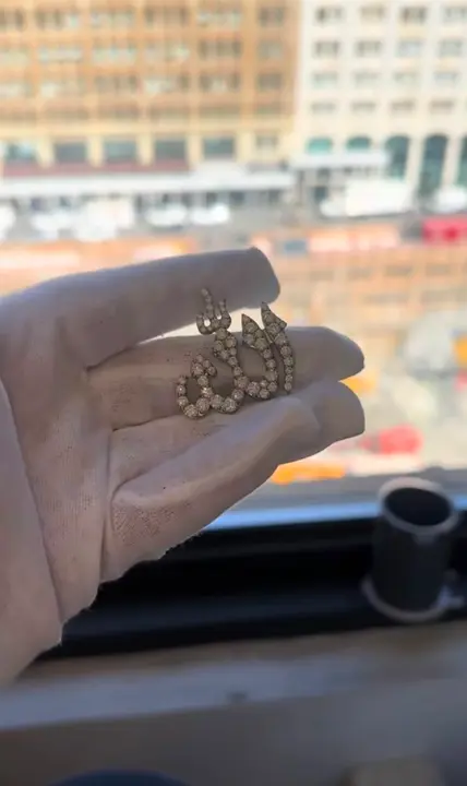 Arabic Diamond Name Pendant diamond jewelry