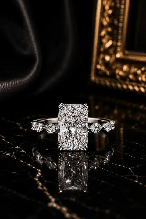 Sol de Mar Radiant Marquise Accent Ring diamond jewelry