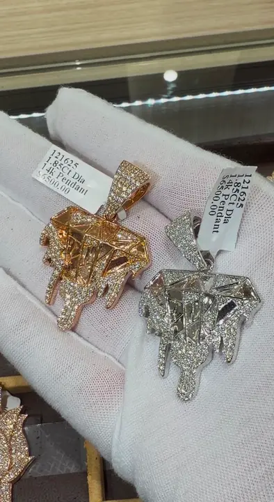 Iced Diamond Pendants diamond jewelry
