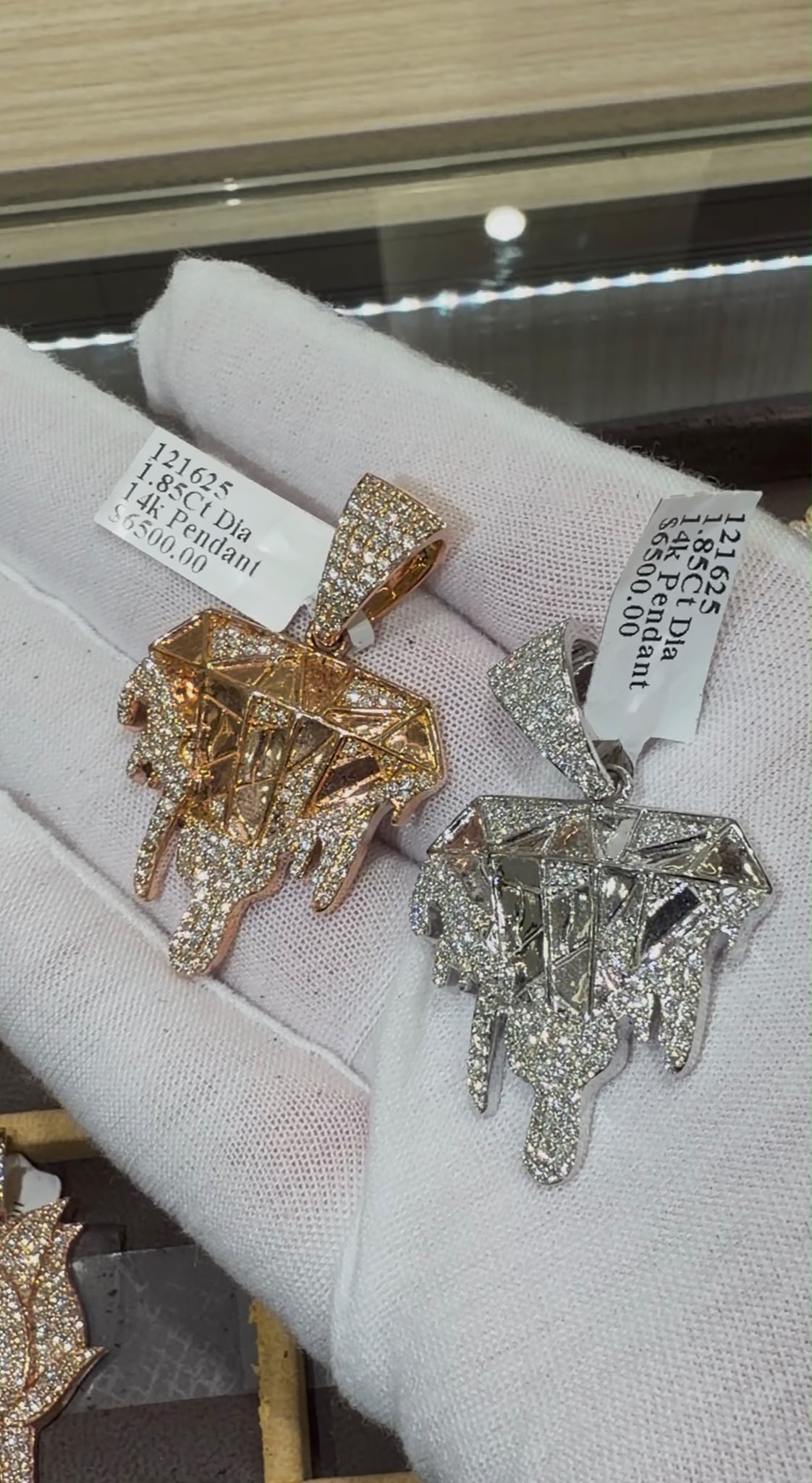 Iced Diamond Pendants diamond jewelry
