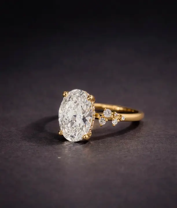 Imperial Bloom Engagement Ring diamond jewelry