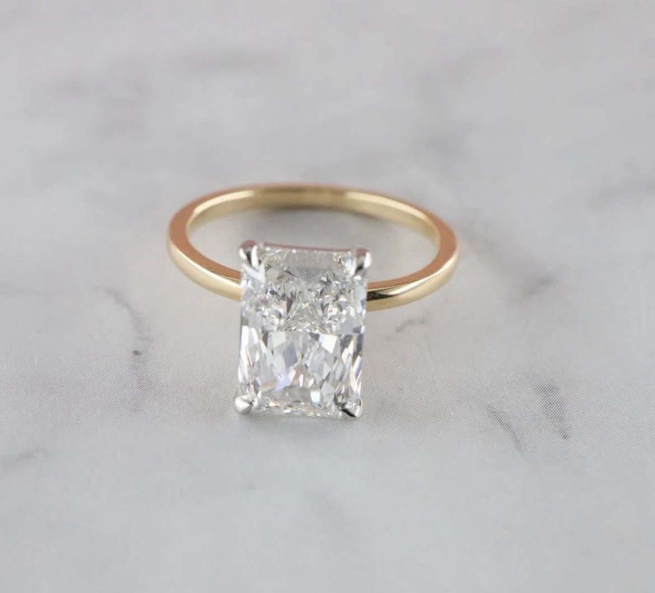 The Classic Radiant Ring diamond jewelry