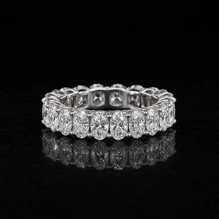 Oval Diamond Eternity Band diamond jewelry
