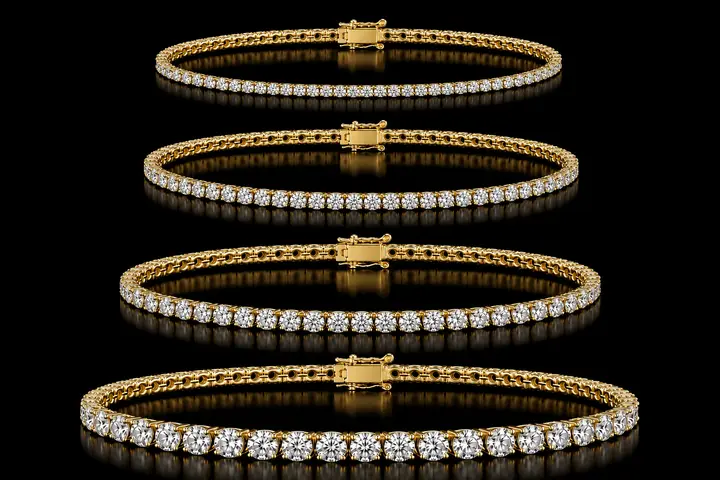 Signature 5PT Lab Diamond Tennis Bracelet diamond jewelry