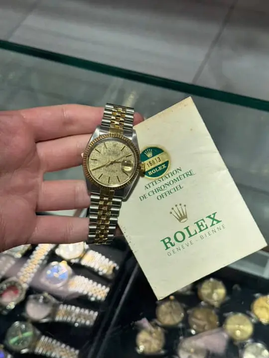 Two-Tone Rolex Datejust Diamond Dial alternate view 1